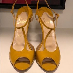 Christian Louboutin t strap